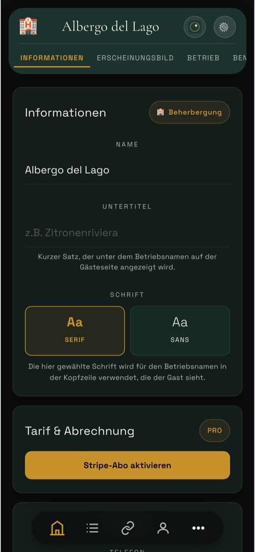 Configuri la struttura
