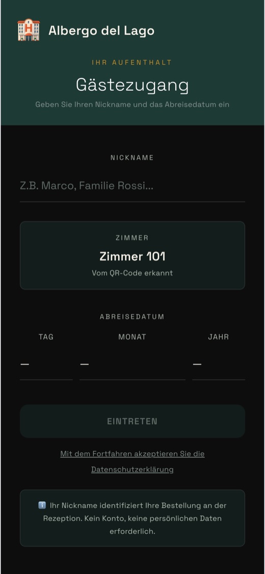 Inquadra il QR in camera