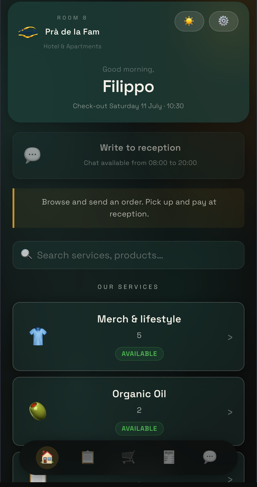 Trova la sua home personalizzata