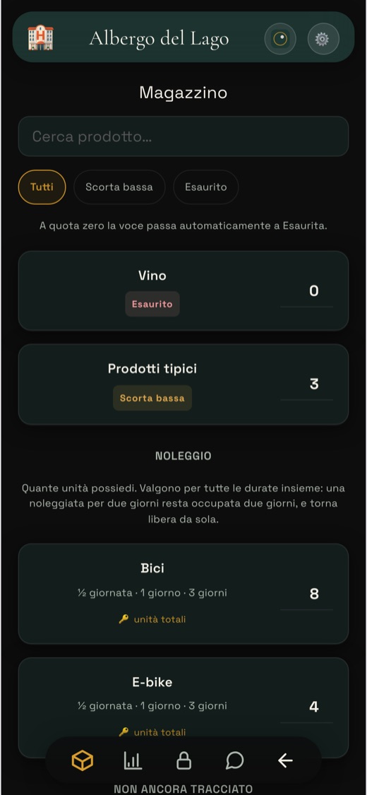 E tieni d'occhio scorte e noleggi