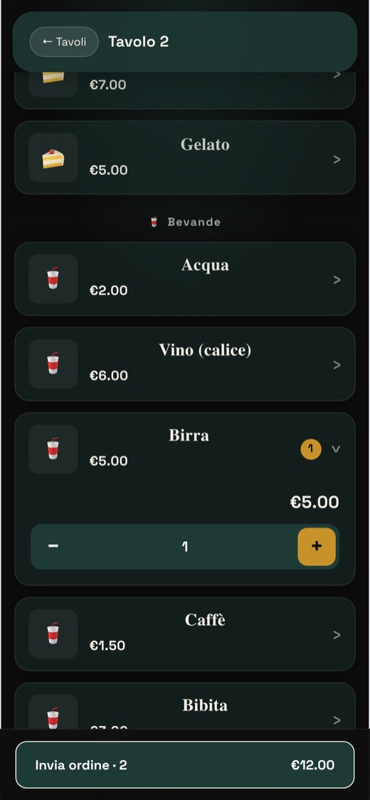 E la manda in cucina