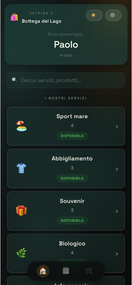Sfoglia il catalogo, anche a negozio chiuso